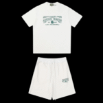 DENIM TEAR WHITE SET