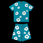 DENIM SET TEAR VIBRANT SHADE OF BLUE